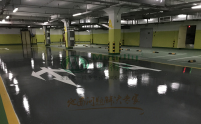 ‌旧地面翻新方案：安定环氧地坪涂层覆盖混凝土裂缝修复技术